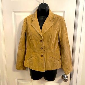 Tan Corduroy Blazer